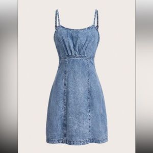 Shein Denim Mini Dress - Size M
